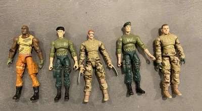3 3/4 Action Figure Lot. GI Joe Cobra 25th 30th 50th ROC POC ARAH - Image 1 of 4
