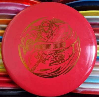 Innova Star Phantom Sword (PD / Roman) 175 Red Flat No Pop Great Grip - Image 1 of 3