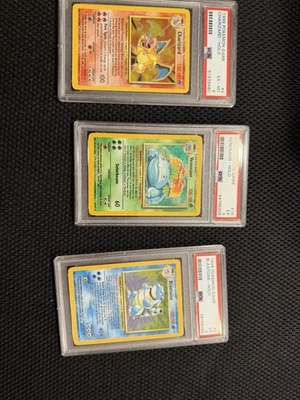 Pokémon Big Three. Charizard, Blastoise, Venusaur - Image 1 of 4