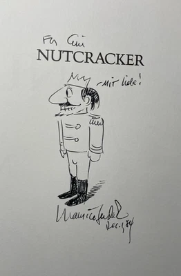Maurice Sendak Signed NUTCRACKER 1st Ed. w/ Original Sketch & Unique Inscription Foto 1 de 4