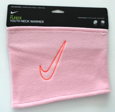 Calentador de cuello polar Nike 2.0 juvenil OSFM medio suave rosa/carmesí brillante Foto 1 de 4