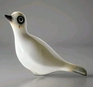 Vintage Howard Pierce Ceramic Bird Minimalist Mid-Century Art Sculpture Marked - Picture 1 of 10