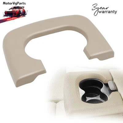 Center Console Cup Holder Armrest Pad Replacement Beige For Ford F150 1997-2002 Foto 1 de 4