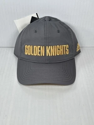 Adidas Vegas Golden Knights Coaches NHL Adjustable Slouch Hockey Hat Cap NEW - Image 1 of 4