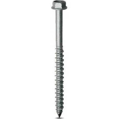 ITW BUILDEX 1/4 x 3-1/4" Hex Head Stainless Steel Concrete Screw Tapcon (100 Pack)