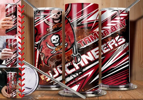 Buccaneers 20 oz Tumbler Cover
