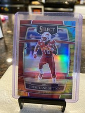 2022 Panini Select Courtland Sutton Tie Dye Sp #’d 07/25 SMU Broncos