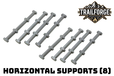 Trailforge 1/18 Scale RC Crawler Course Modules: 8x Horizontal Post Stabilizer - Image 1 of 3