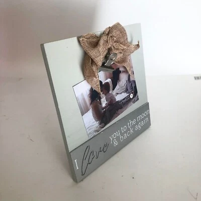 Nuevo Clip de Vista Marco de Fotos Decoración con Soporte para Foto4x6'', Familia Pareja Amor Foto 1 de 4