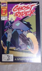GHOST RIDER #1 1990 SHARP VF/VF+ 1ST APP DANNY KETCH A NEW GHOST RIDER - Picture 1 of 1