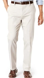 Dockers Signature Khaki | Straight Fit | Lux Cotton Stretch | 40 x 30 - NEW - Picture 1 of 6