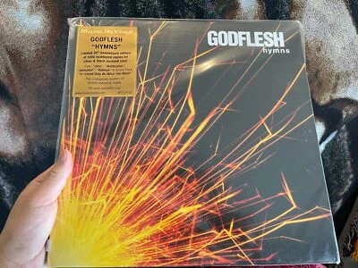 Godflesh – Hymns MOVLP732 EU Vinyl, 2LP Limited Silver & Black Marbled SEALED Foto 1 de 4