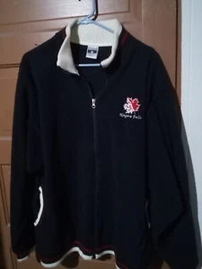 Cityscape Niagra Falls Canada Sweater/Zip Up Fleece Jacket Heavyweight Black XL - Picture 1 of 8