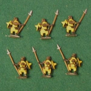 6 Great Goblins, Heritage (1978), 25mm Vintage Fantasy Metal Minis - Picture 1 of 2