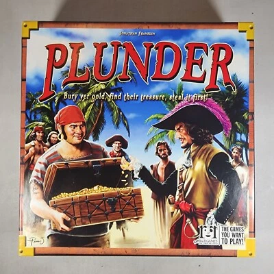 Plunder By R & R Games 13420 The Pirate Treasure Hunt Board Game - Image 1 of 3