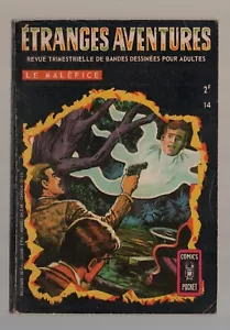 STRANGE ADVENTURES N°14 LE MALEFICE Comics Pocket AREEDIT / ARTIMA TBE - Picture 1 of 3