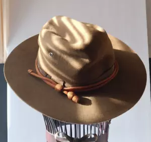 Sombrero De Colección Ejército Militar de EE. UU. EE. UU. Sombrereros Unidos de América del Norte Hecho en Unión - Imagen 1 de 14