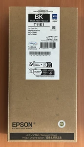 EPSON T11E1 Cartouche d'encre noire 143,6 ml pour WorkForce Pro WF-C5390 WF-C5890 - Photo 1/2