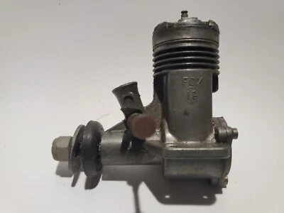 Vintage Fox 19 RC Motor Model Plane Engine Control Line .19 Glow Nitro Airplane - Image 1 of 4