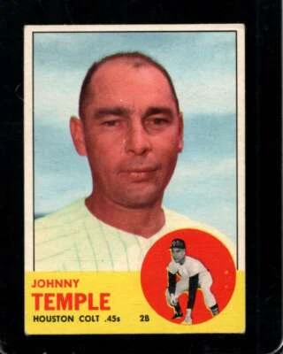 1963 TOPPS #576 JOHNNY TEMPLE VGEX *X103041 - Image 1 of 2