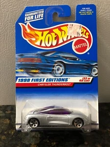 1998 NEU Hot Wheels Die Cast Sammlerstück - Chrysler Thunderbolt - 18844 - Bild 1 von 3