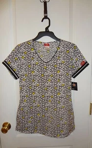 Dickies Junior V-Neck Scrub Top - Size XSmall - Multi-Color - Picture 1 of 4