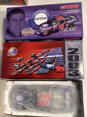 Action Bobby Labonte 18 Purple Advair Monte Carlo 1:24 Diecast Stock Car 2003 - Image 1 of 4