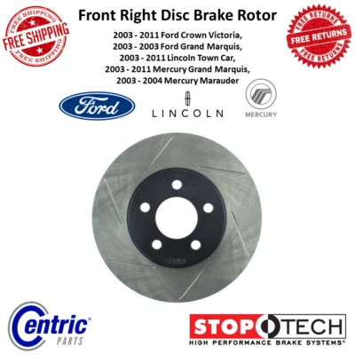 Передние правые дисковые тормоза StopTech Sport для Ford Mercury Grand Marquis - Изображение 1 из 4