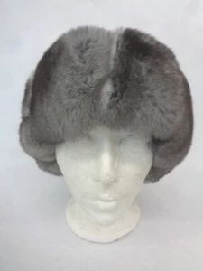 BRAND NEW RANCHED CHINCHILLA FUR HEADBAND HEAD WRAP WOMEN WOMAN - Picture 1 of 3