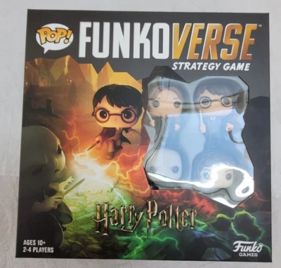 Pop! Funkoverse Strategy Game Harry Potter 100 4 Pack Age 10+ Players 2-4 BNIB. - Image 1 of 4