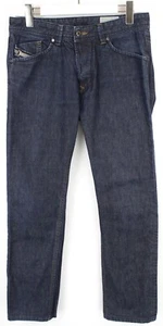 Diesel Darron Regular Slim-Tapered 008Z8 Jeans Uomo W29 L28 Pulsante Papillon - Picture 1 of 9