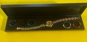 Vintage Women's Vienna Quartz Dress Watch/Bracelet Needs New Battery - Picture 1 of 11