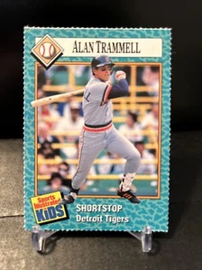 Alan Trammell Detroit Tigers #56 MLB Sport Illustrato per Bambini SI per Bambini - Foto 1 di 2