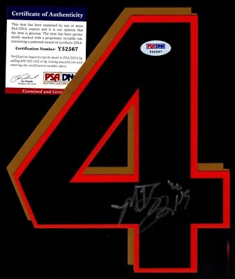 Madison Bumgarner San Francisco Giants w/Rookie Sig Jersey Number w/PSA COA - Image 1 of 2