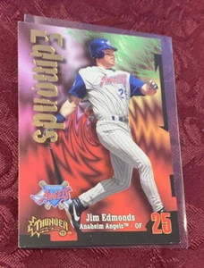 Jim Edmonds 1998 Circa Thunder Baseball Card #220, Los Angeles Angels - Picture 1 of 2