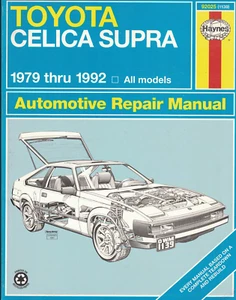 Haynes Repair Manual: Toyota Celica Supra 1979-1992. Price Reduced! - Picture 1 of 1