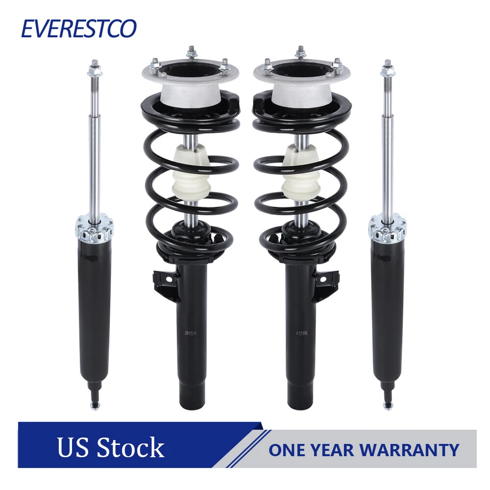 Shocks Struts Assembly For BMW 128i 135i 328i 335i 335iS 335D RWD Front & Rear Foto 1 de 4