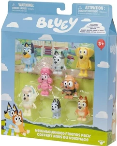 Bluey Neighborhood Friends 8 Stück Figurenset - Bild 1 von 4