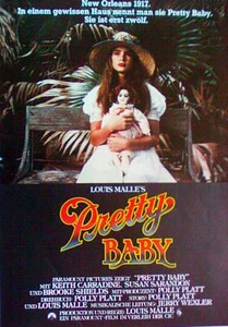 Pretty Baby - Louis Malle - Brooke Shields - Filmposter A3 29x42cm gerollt - Picture 1 of 1