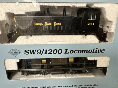 Proto 2000 HO Scale #21135 SW9 Diesel Locomotive - Nickel Plate #244 NIB! - Image 1 of 4
