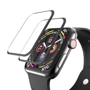 [2 Pack Tempered Glass Screen Protector for Apple Watch 44mm SE 3/SE 2/ Serie... - Picture 1 of 7