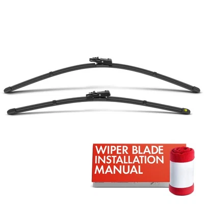 Limpiaparabrisas delantero de 24 pulgadas y 22 pulgadas 2 piezas para Lincoln MKT 2010-2019 Foto 1 de 4