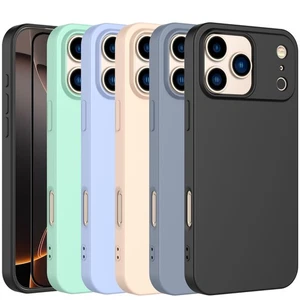 For iPhone 17/17 Pro/17 Air/17 Pro Max Silicone Case Phone Cover + Glass Screen - Picture 1 of 55