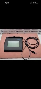 Topaz T-LBK755 SignatureGem LCD 4x3 Electronic Signature Pad Pen & Usb Included - Afbeelding 1 van 1