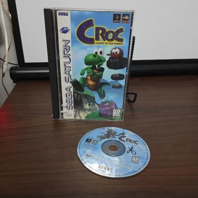 Croc: Legend of the Gobbos (Sega Saturn, 1998) Complete Cib - Image 1 of 3