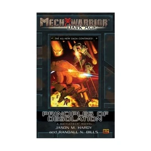 WizKids Mechwarrior Dark Age Novel Principles of Desolation VG+ - Imagen 1 de 1
