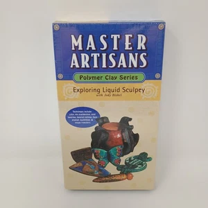 Master Artisans Polymer Clay Series VHS Explorando Líquido Sculpey Bishel SELLADO - Imagen 1 de 10