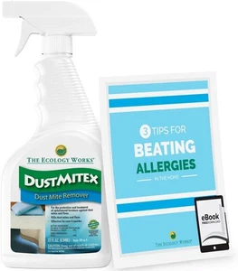 DustmiteX Spray - Allergy & Asthma Relief - Removes Dust 32 Fl Oz (Pack of 1) - Picture 1 of 7