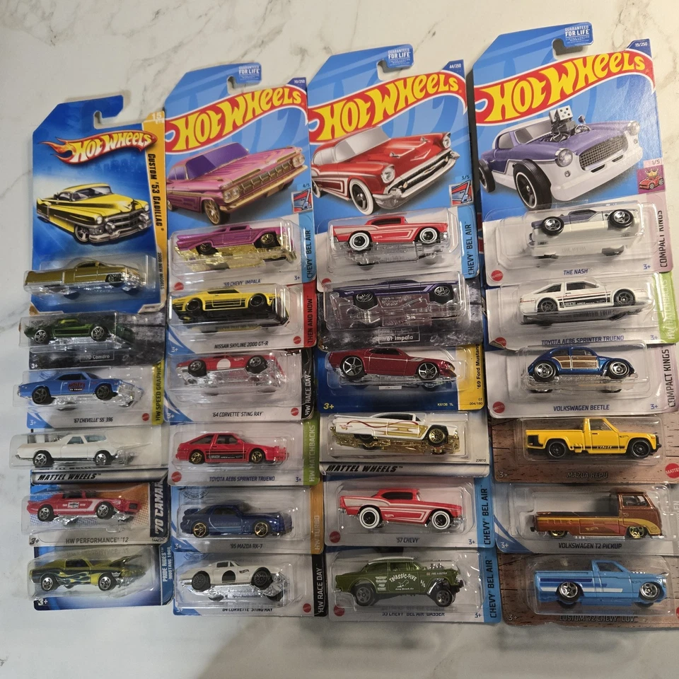 Hot Wheels|Toyota|Mazda|Chevelle|Ford|Dodge|Chevy|Shelby|Corvette  - Image 1 of 4