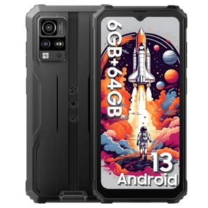 Smartphone robuste Blackview BV4800 6 Go + 64 Go 6,56" 5180 mAh 4G T-Mobile double SIM - Photo 1 sur 15